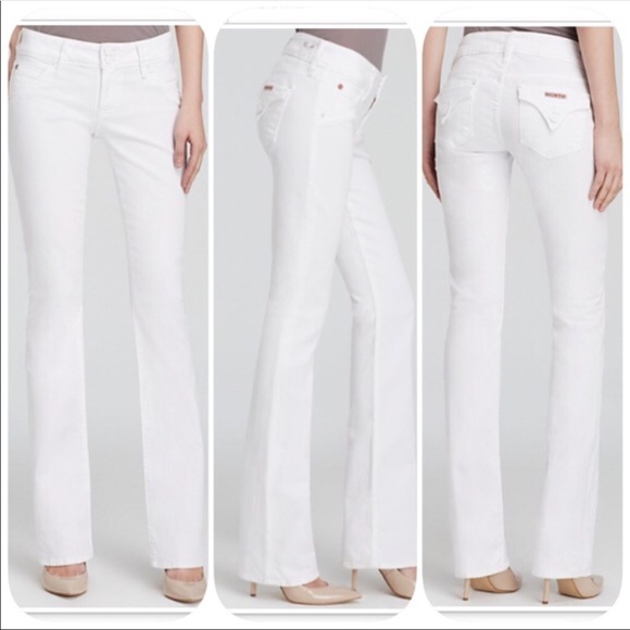 hudson white jeans